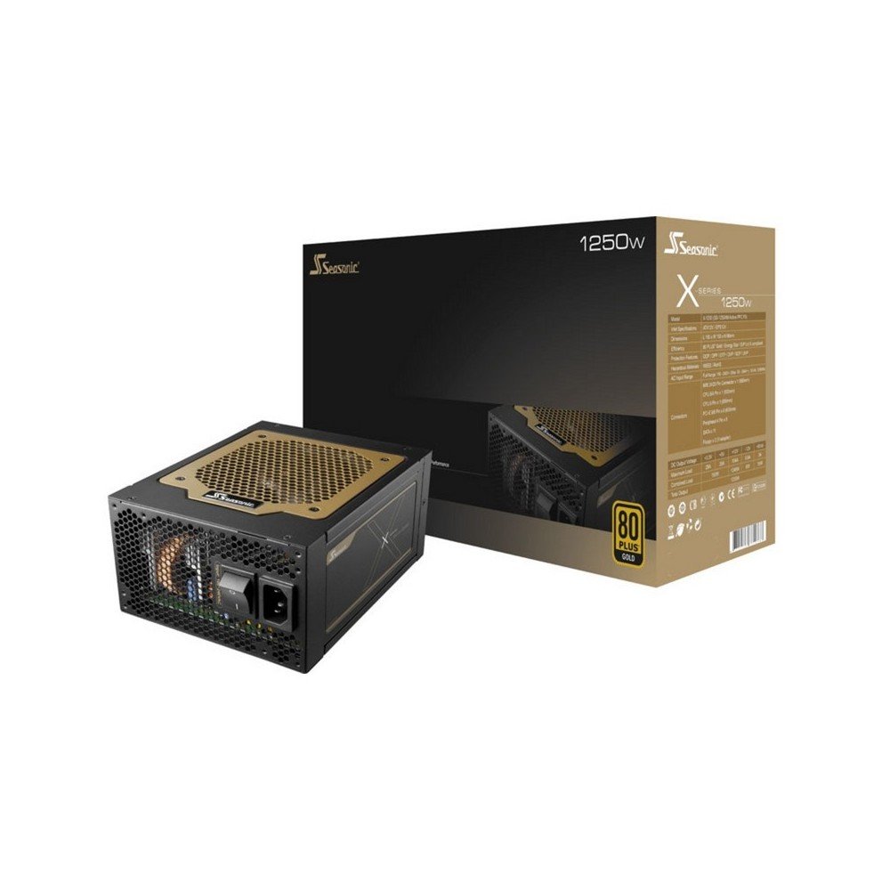 Seasonic X- 1250 SS-1250XM2 1250W 80 Plus Gold ATX12V Power Seasonic X- 1250 SS-1250XM2 1250W 80 Plus Gold ATX12V Power