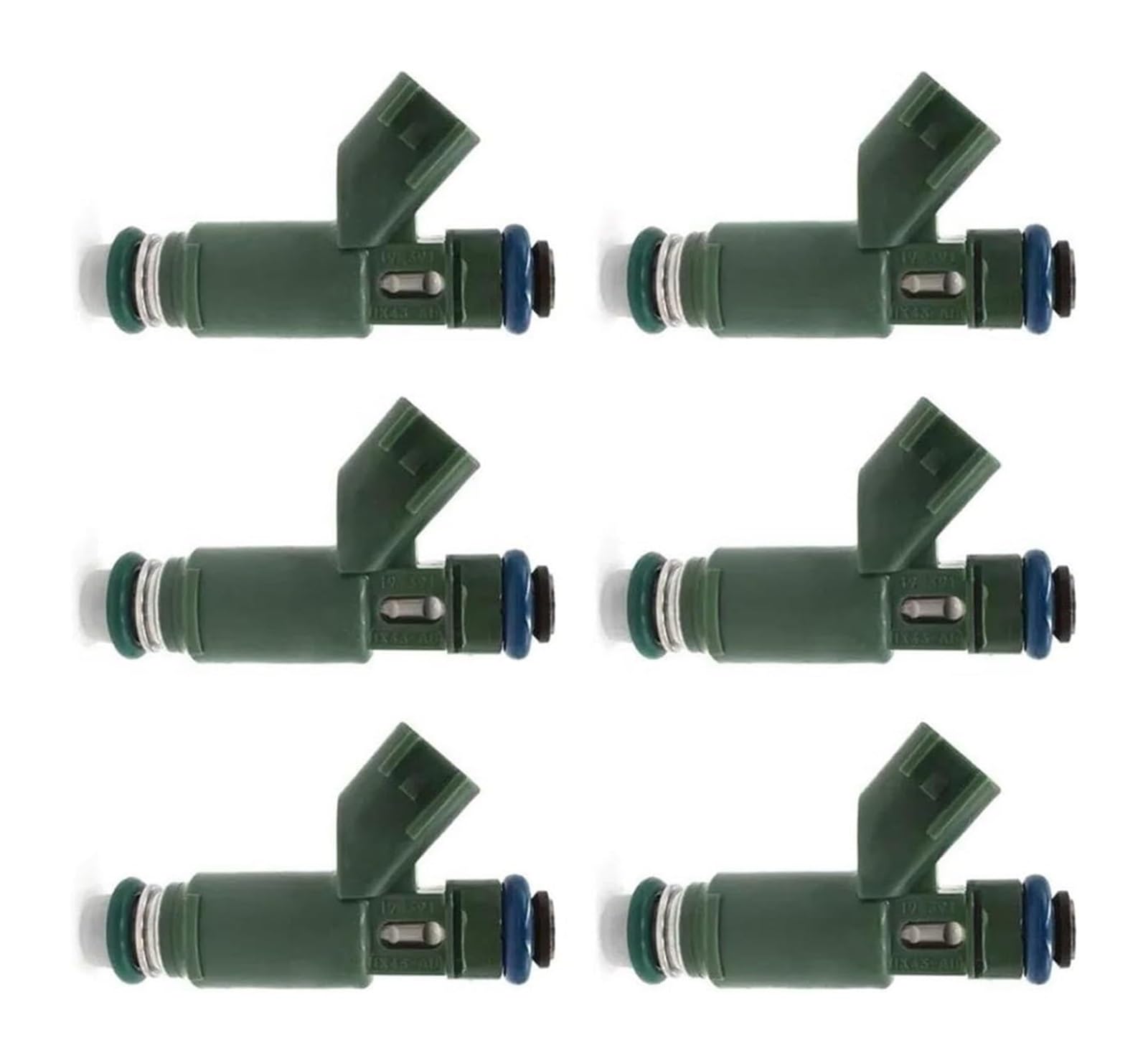 Petrol Fuel Injector for Jaguar for X-Type 2.5L 3.0L 2002-2008 V6 1955004011 1X43-AB 852-12234 6PCS Fuel Injector Engine Parts