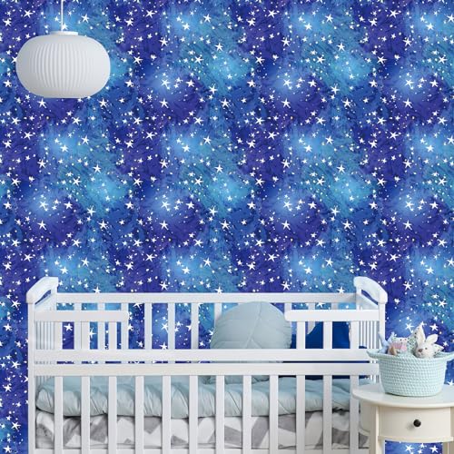 Papel de diseño galaxia autoadhesivo con acabado mate para decoración sutil 5