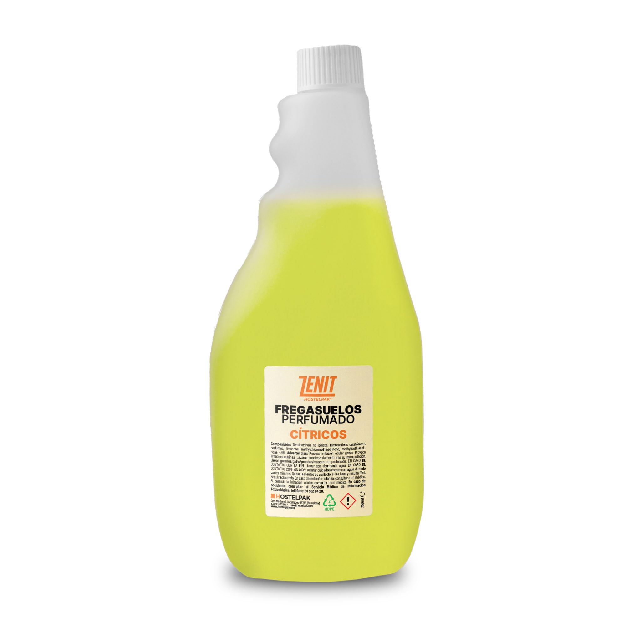 15 x 750ml - Zitrus-Bodenwischer, für alle Böden, Duft angenehm und langanhaltend