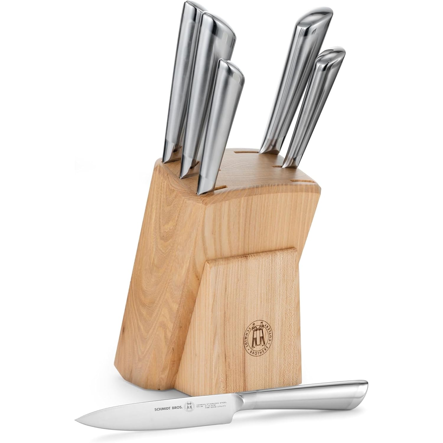 Amazon.com: Schmidt Brothers - Atlas Series - 7-Piece Knife Set
