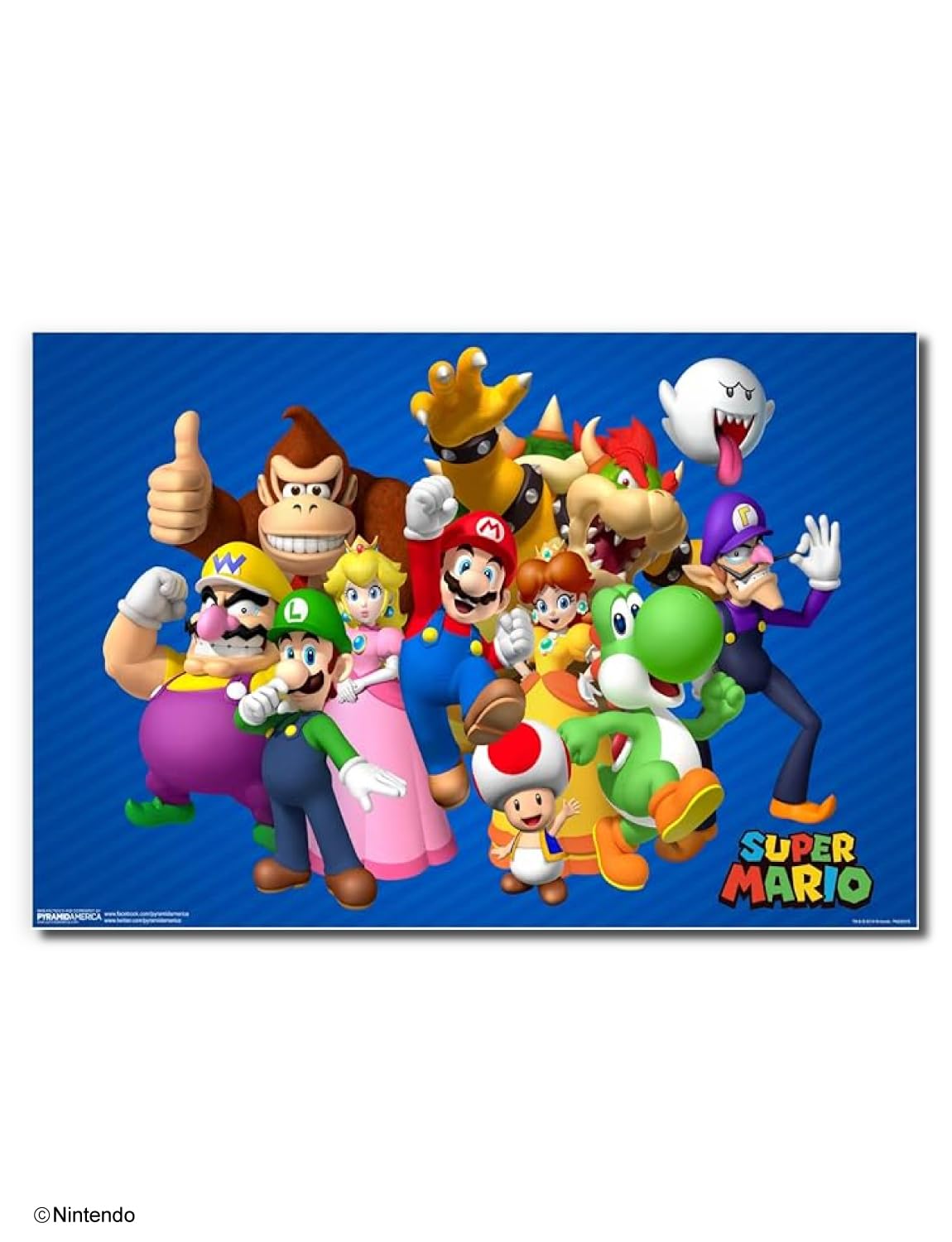 Amazon.co.jp: ピラミッドアメリカ スーパーマリオ ポスター - マリオ