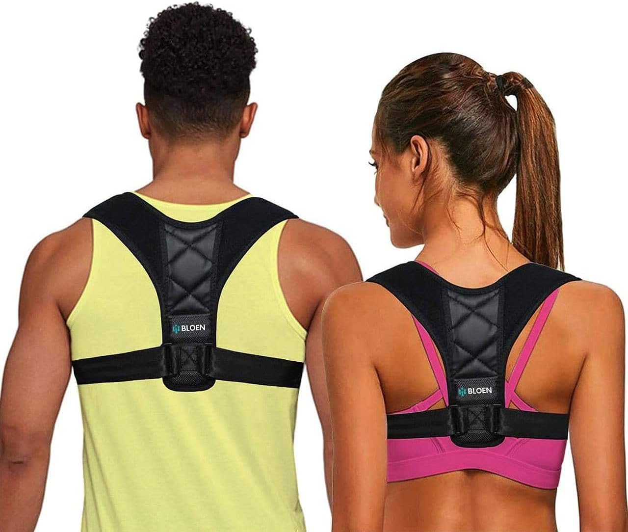 Posture Corrector for Women Men, Back Brace, Comfortable Posture Trainer for Spinal Alignment and Posture Support, Adjustable Back Straightener