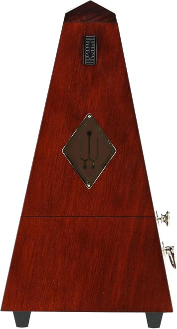 Wittner wooden metronome with bell 811M mahogany finish