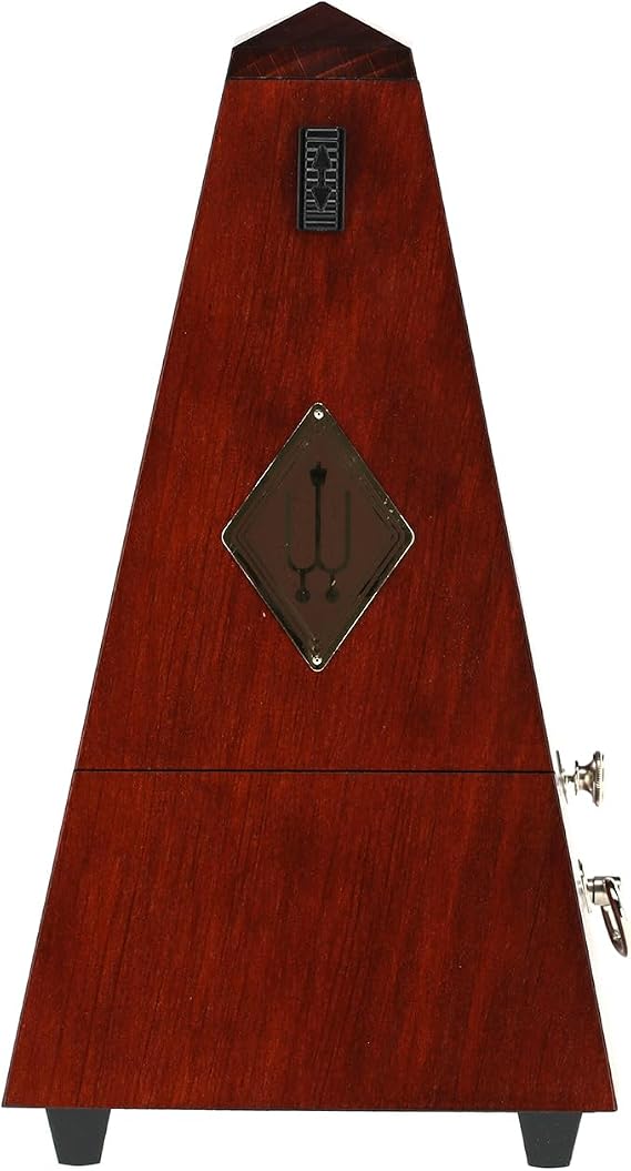 Wittner wooden metronome with bell 811M mahogany finish