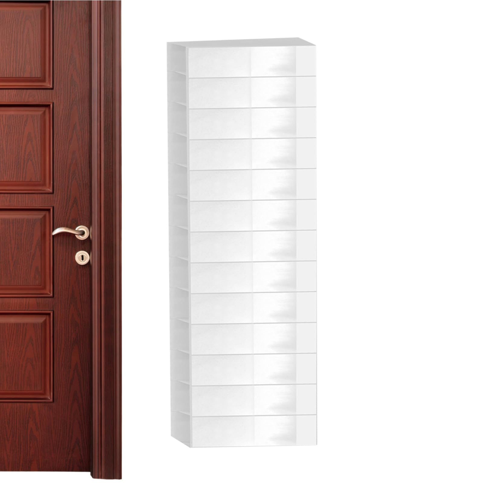 Organizador De Zapatos Para Puerta 26 Bolsillos Colgante | Colgable Transparente Y Plegable Para Almacenamiento para Almacenar Botas Zapatillas