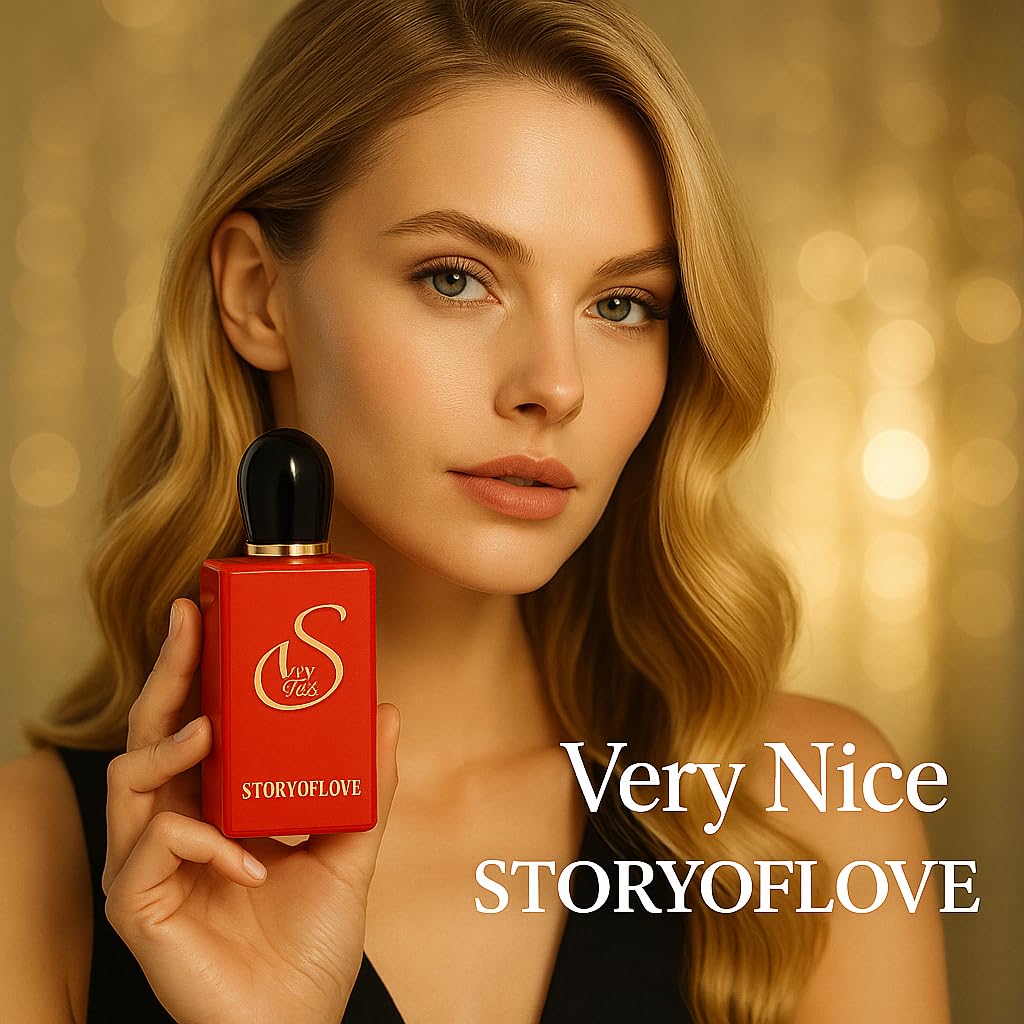 Women's Perfume, Very Nice Eau de Parfum for Women, Red Bottle with Black Cap, Tuberose Vanilla Patchouli Fragrance, Long- Lasting, 100ml / 3.4 fl.oz - Image 3