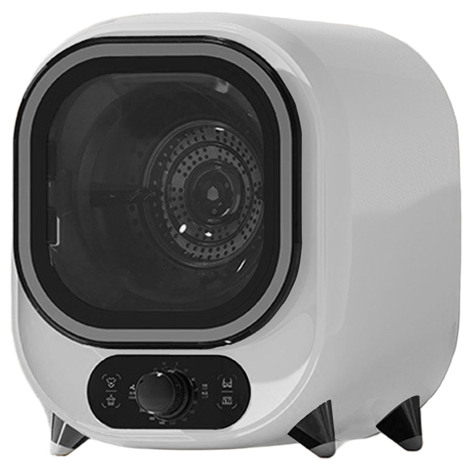 Kondens-wäschetrockner, mini-wäschetrockner, maximale belastbarkeit 0,8 kg, 60 ℃ konstante temperatur, für Reisen, Wohnungen, studentenwohnheime, Hotels, zuhause White