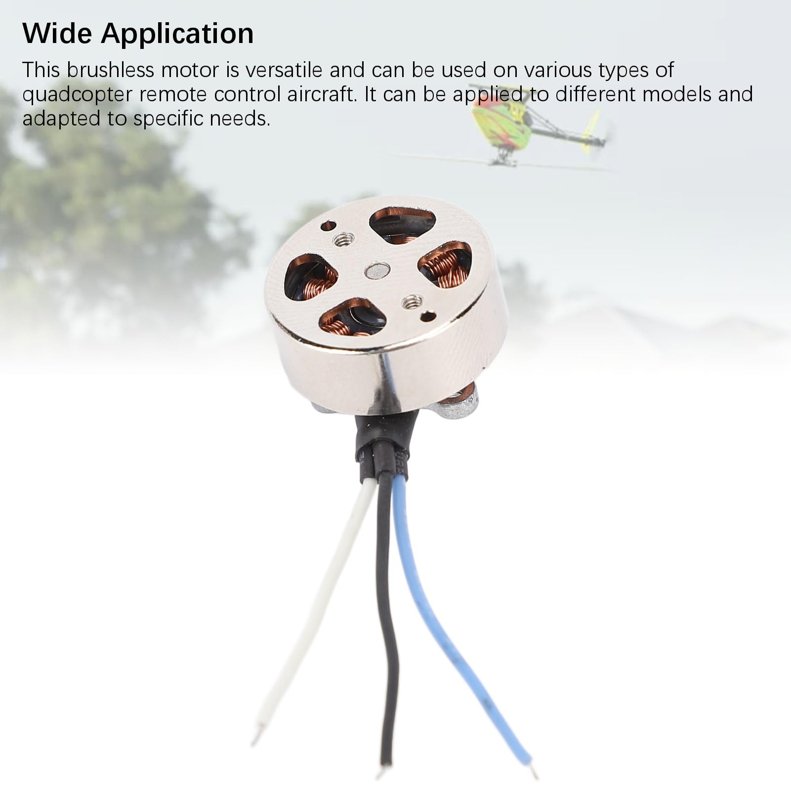 Tbest Drone Brushless Motor, Professional 1503 3.7V RC Electric Brushless Motor For Drone Propeller Accessory - Image 4