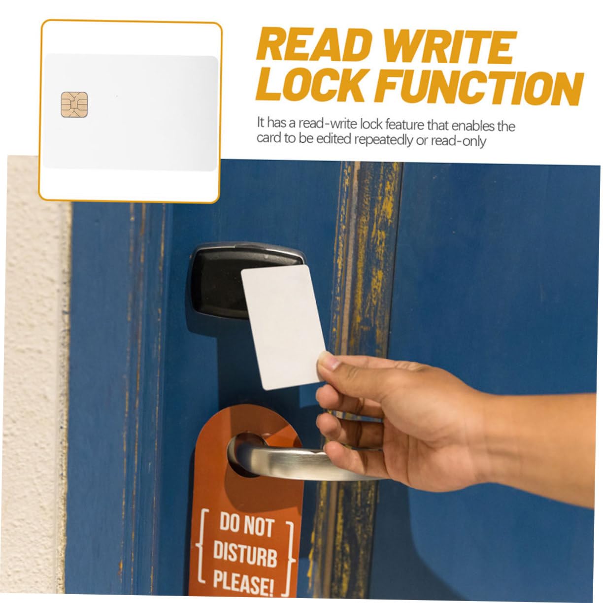 jojofuny 6pcs Id Cards Driver Identification Access Cards White Blank PVC for Printing Sublimation DIY