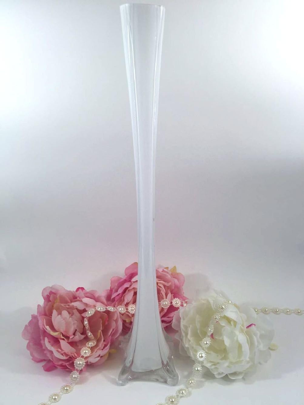 12 Pieces Eiffel Tower Vases 3 Colors Wedding Party