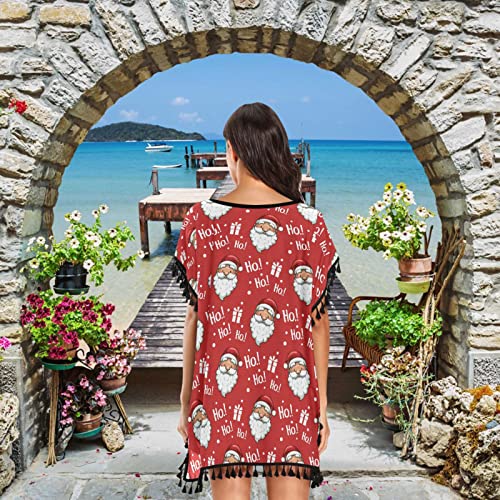 Chic Womens Fashion Stylish Chiffon Tassel Beach Bikini Swimwear Bathing Suit Cover up Dress3