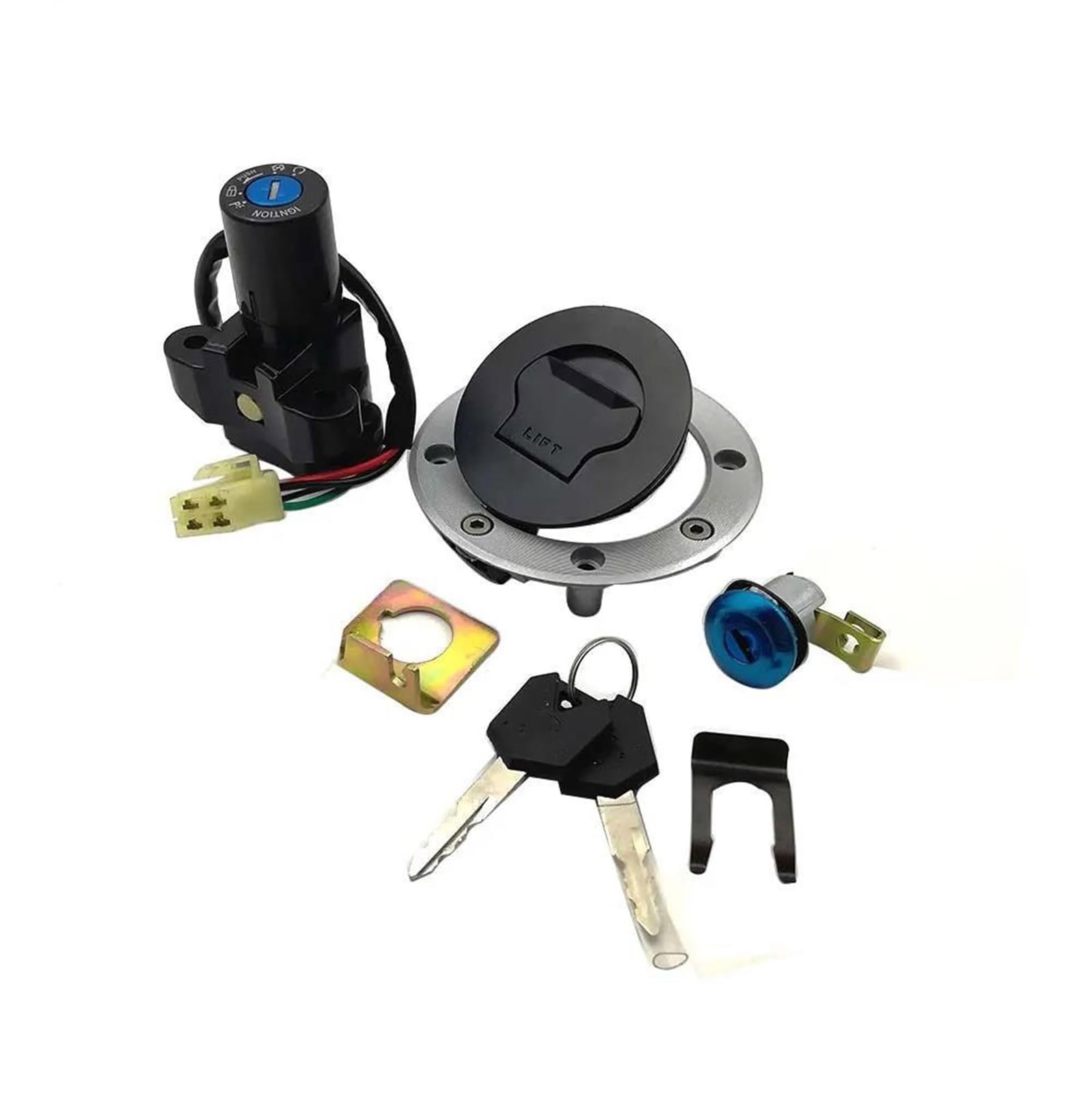 Serrure selle Suzuki GS500 et bouchon carburant bloqué solution clés