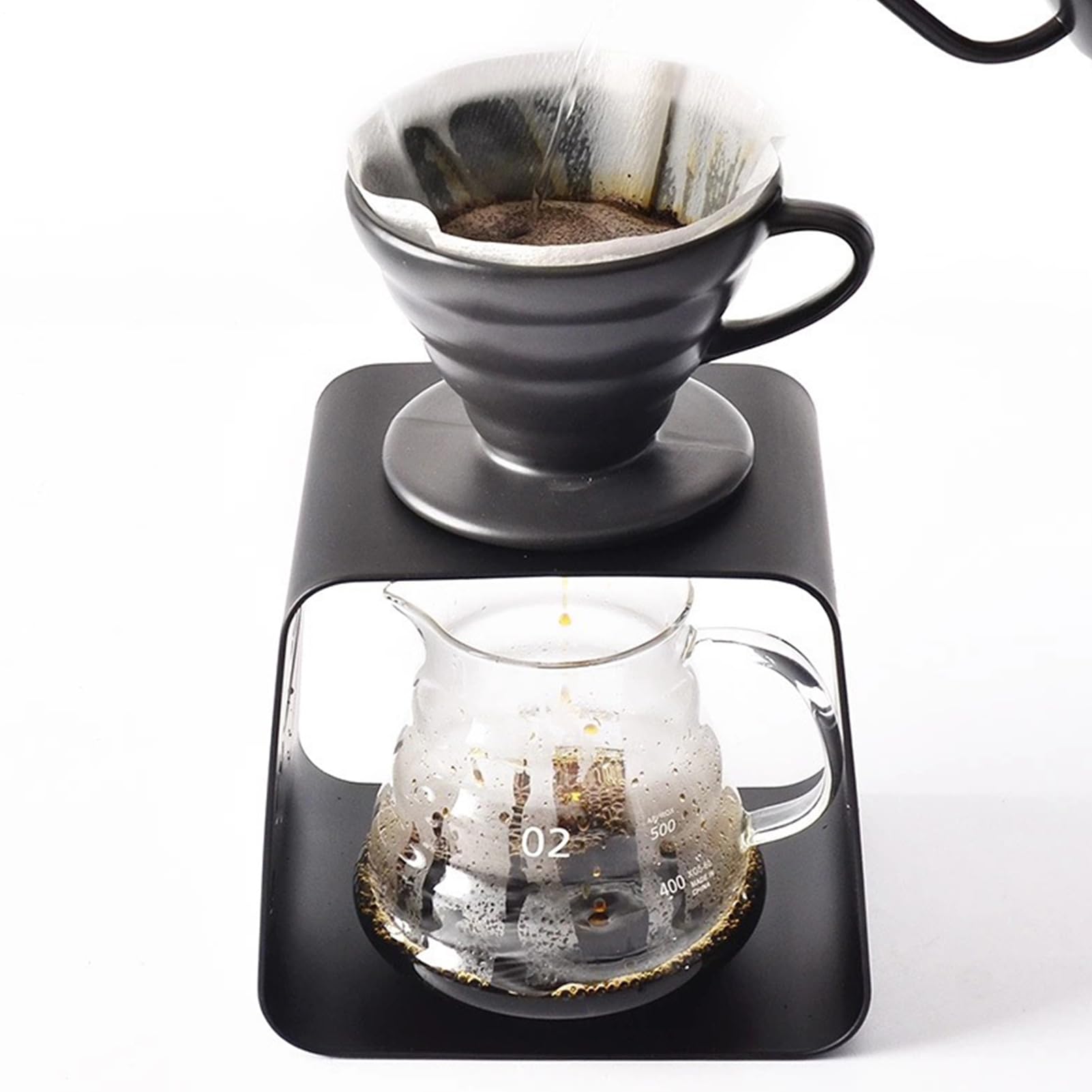 Soporte Para De Café Rejilla De De Acero Portátil | Estación De Vertido Para Filtro De Café para Senderismo, Viajes, Mujeres, Jóvenes, Adolescentes y para tu Hija