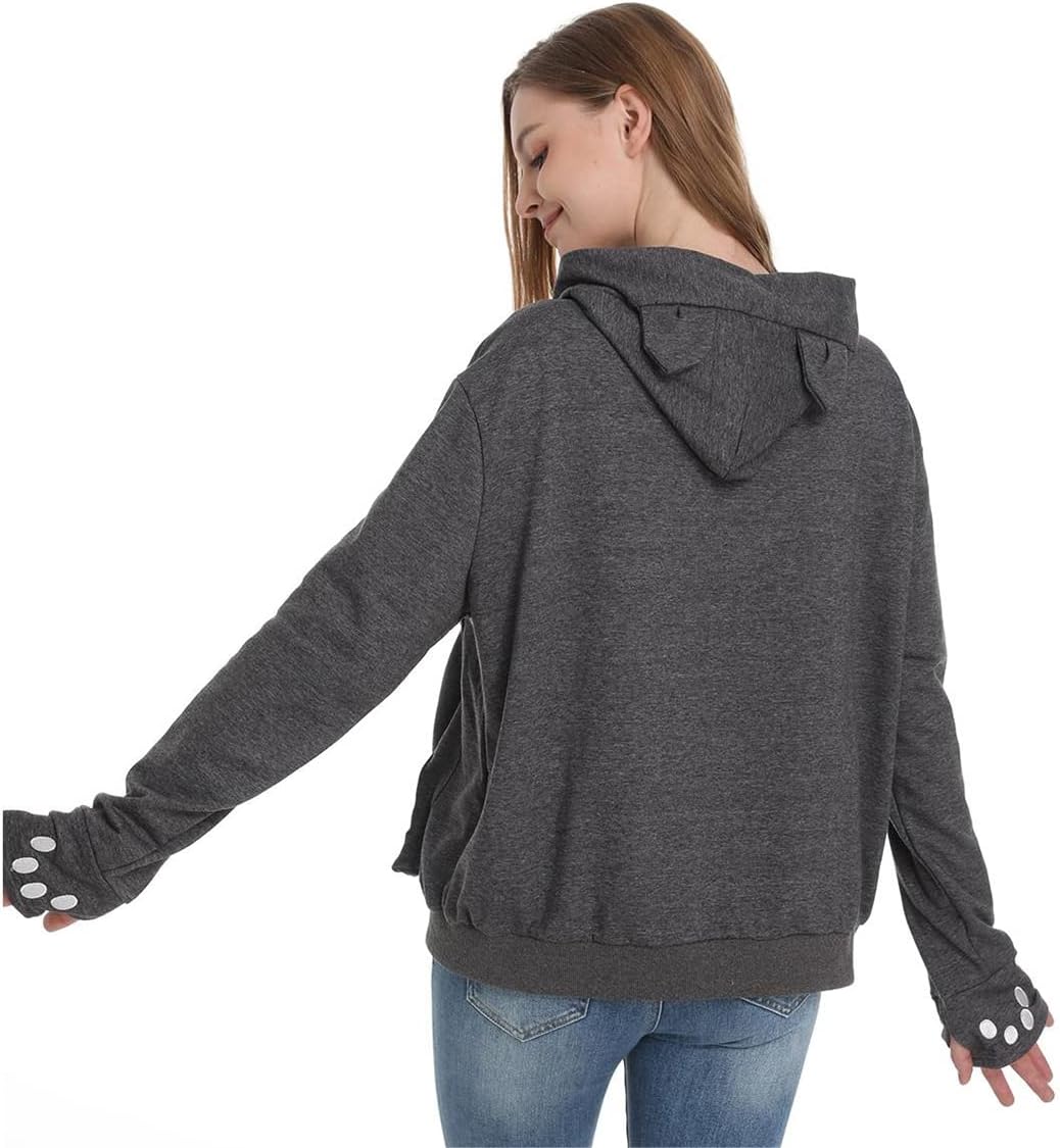 LINYUCHEN Cat Dog Pouch Hoodie Large Pet Pouch Sweatshirt Puppy Kitten Holder Carrier Pullover Shirt Unisex Hoodies