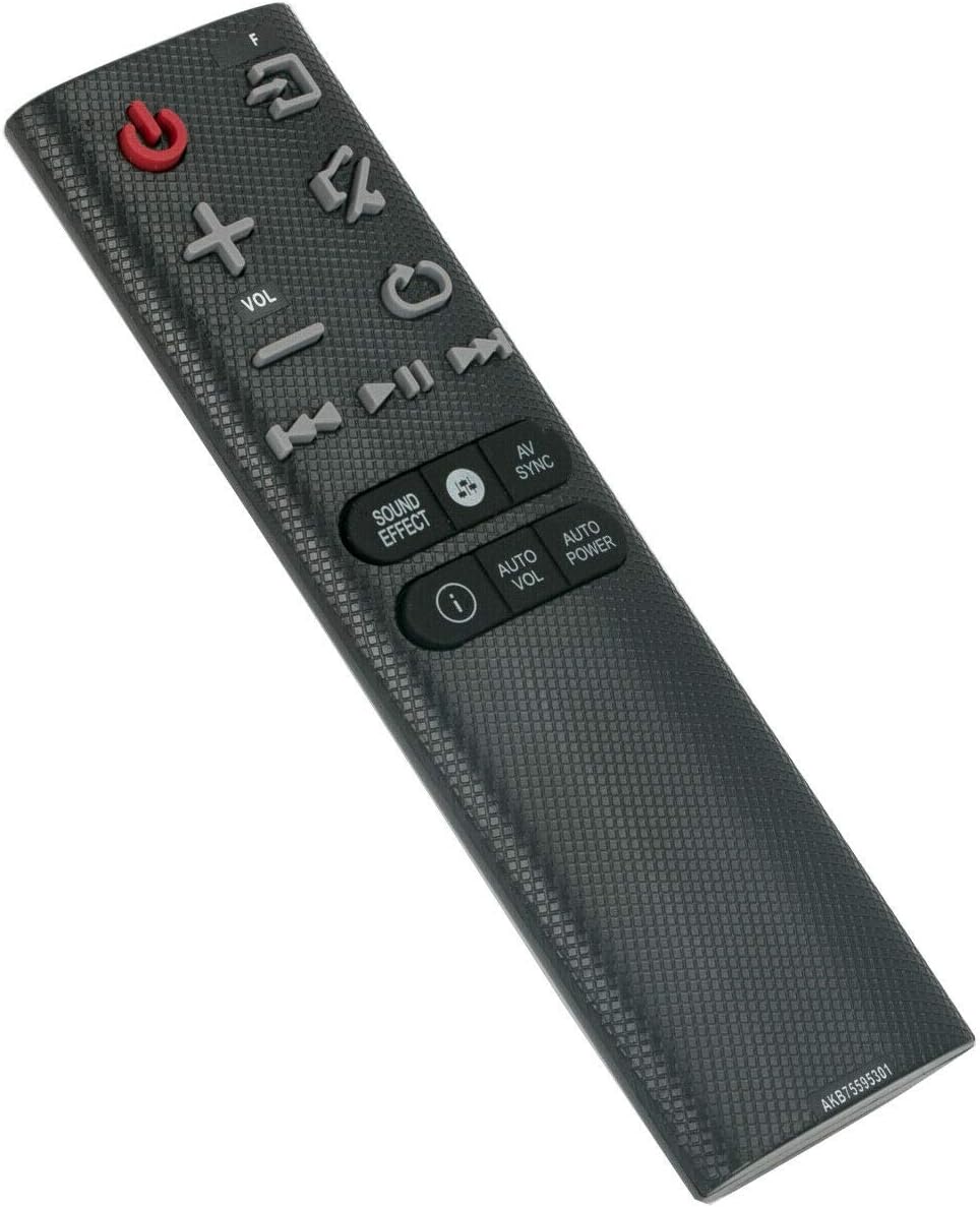 New Replacement Remote Control for LG Sound Bar SKC9 SPK8-W SKM6Y Soundbar