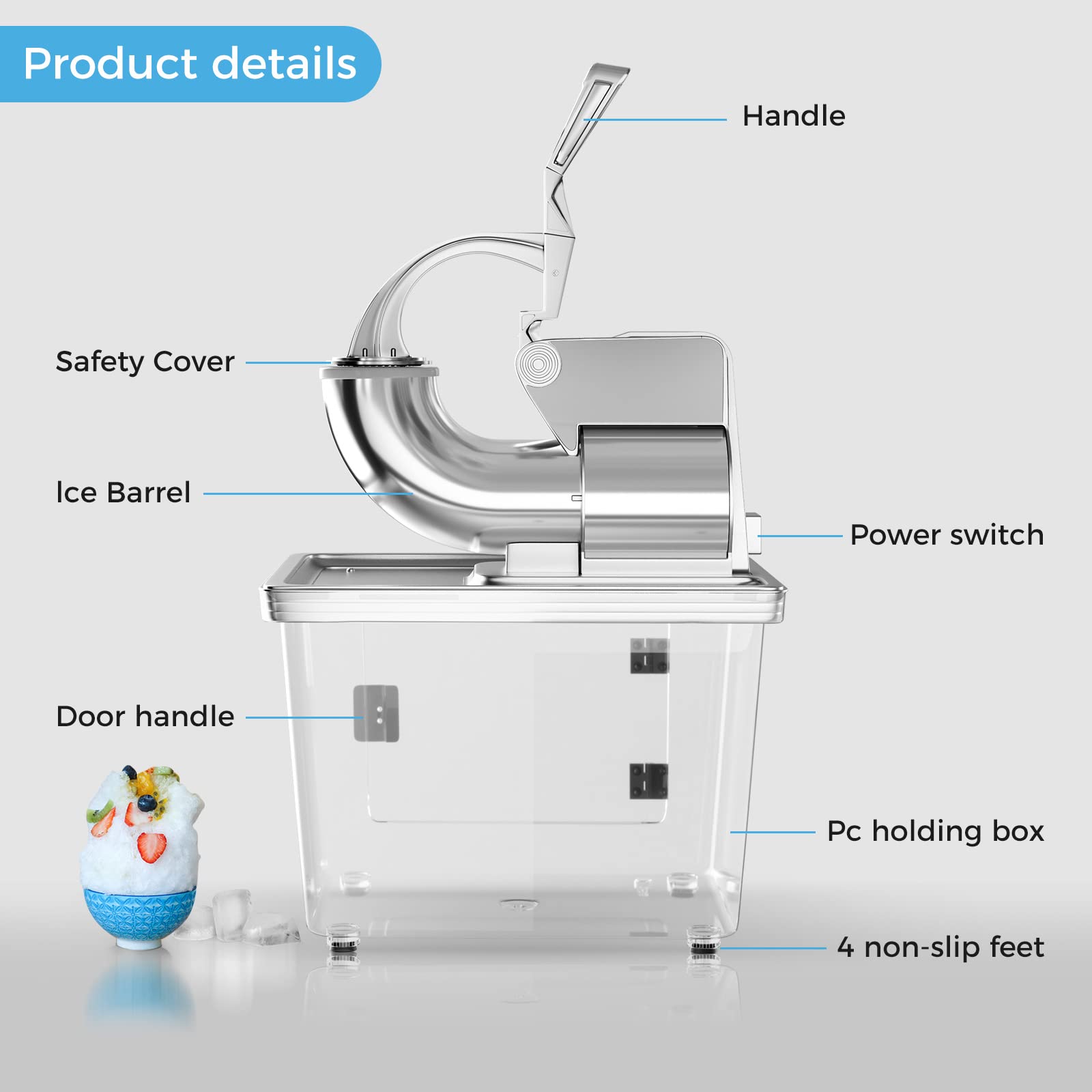 commercial snow cone machine amazon