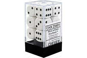 Chessex Opaque 16mm D6 Dice Block