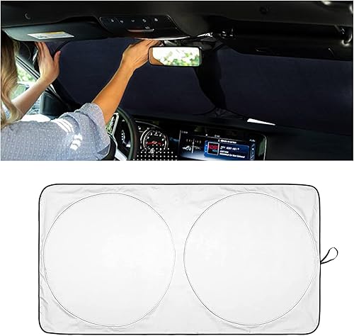 Miniatura 6 de Car Windshield Sun Shade for T*oyota Tacoma 2018+Supra 2018+ T100  Car Sun Visor for UV Rays and Sun Heat Protection Car Interior Accessories