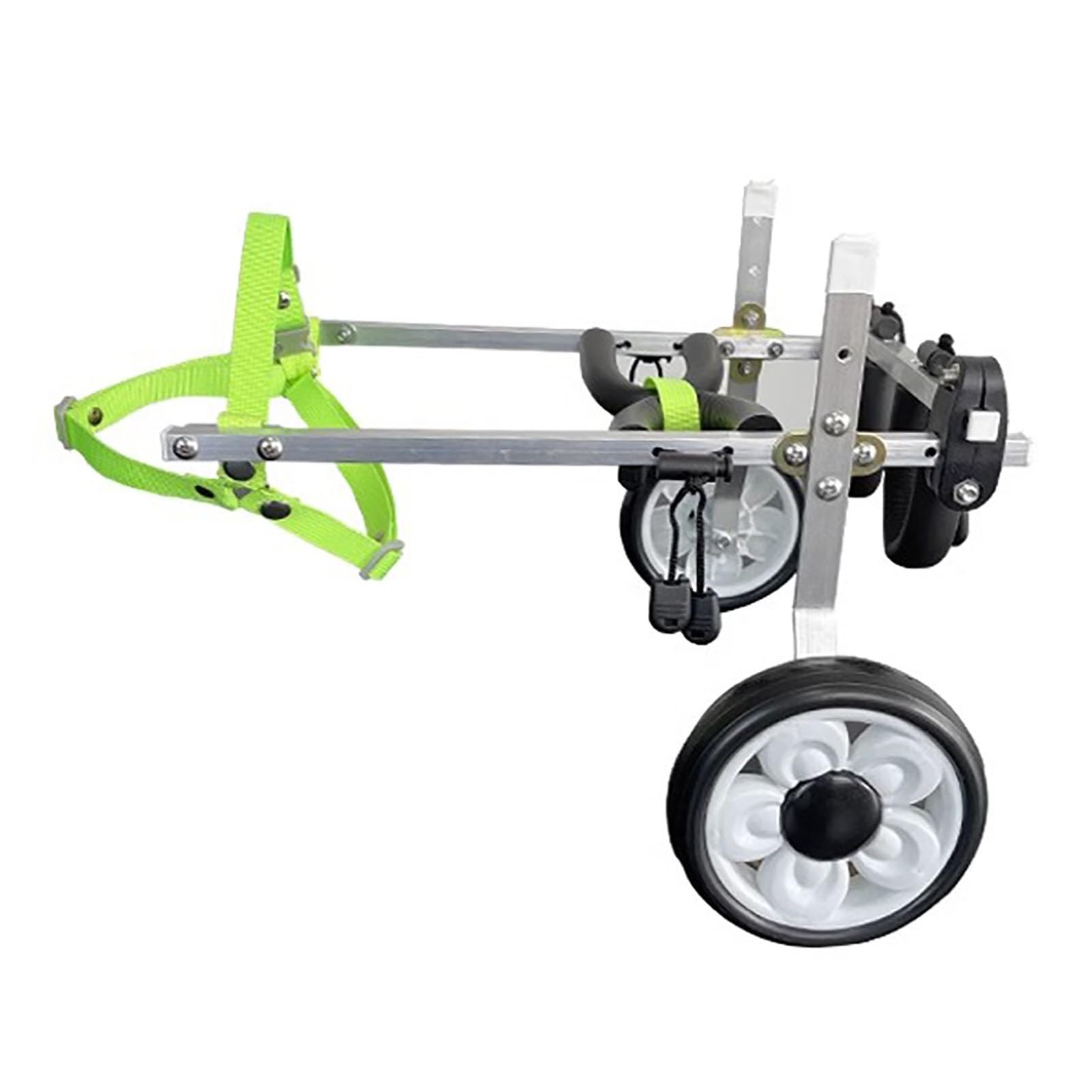 Carrello Cani Disabili Sedia a Rotelle per Gatti Disabili/paralizzati per Anziani, Supporto per Gattini XXS/XS/S con Artrite, Tutore per Zampe Deboli, Auto per Camminare, Dispositivo di Assistenza per