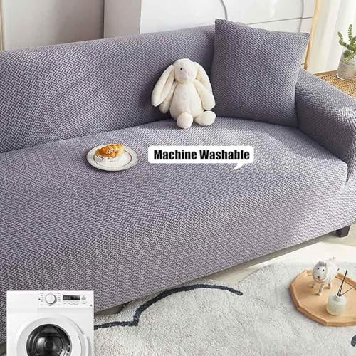 Housse de canapé velours extensible de qualité supérieure 2 places