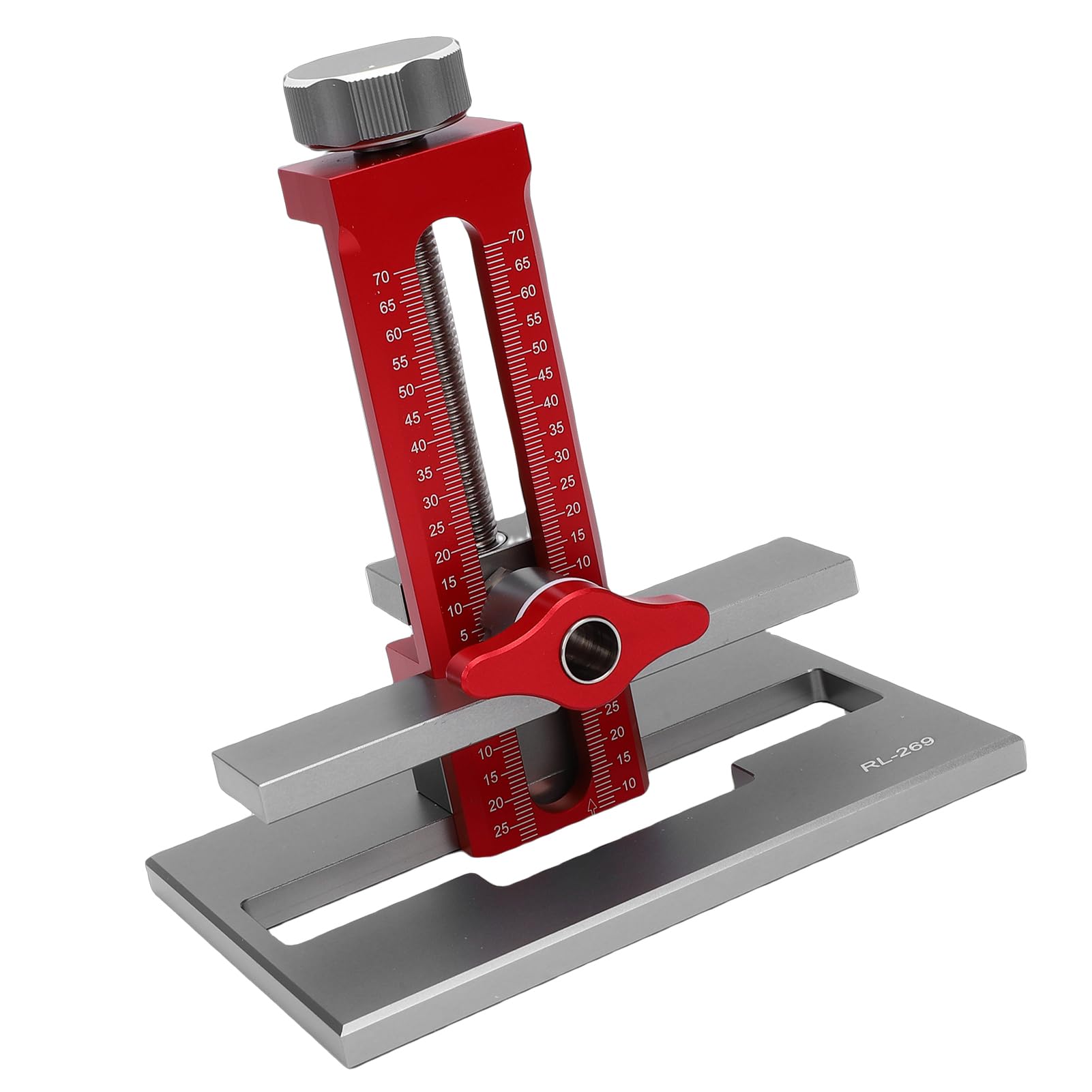 FTVOGUE di Installazione per ante in Alluminio, Guida di Allineamento di | Regolazione flessibile, adatta per armadi con e senza telaio, dimensioni guida per trapano 6 mm, 8 mm, 10 mm