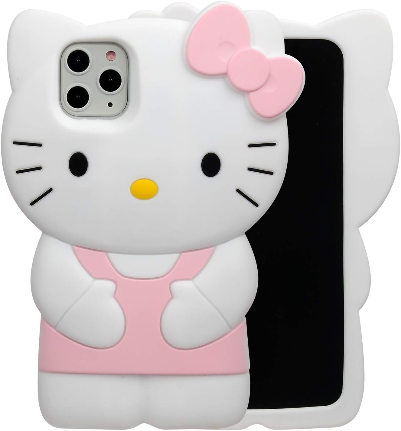Hello Kitty Case for iPhone 11 6.1" 2019,PhenixColor Cartoon 3D Cute
