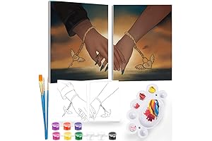 DIY Acrylic Painting Kit for Intimate Couple's Night