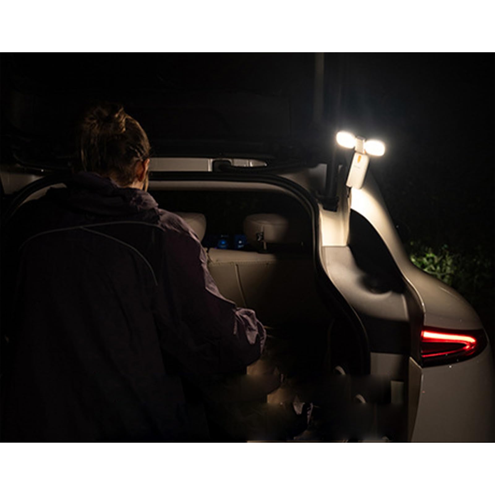ViaGasaFamido Lampada da Campeggio, Luce Ricaricabile 10000 MAh Fino a | Lanterna da Esterno con Corpo in ABS, 2700K-6500K, CRI Oltre 90, IP54