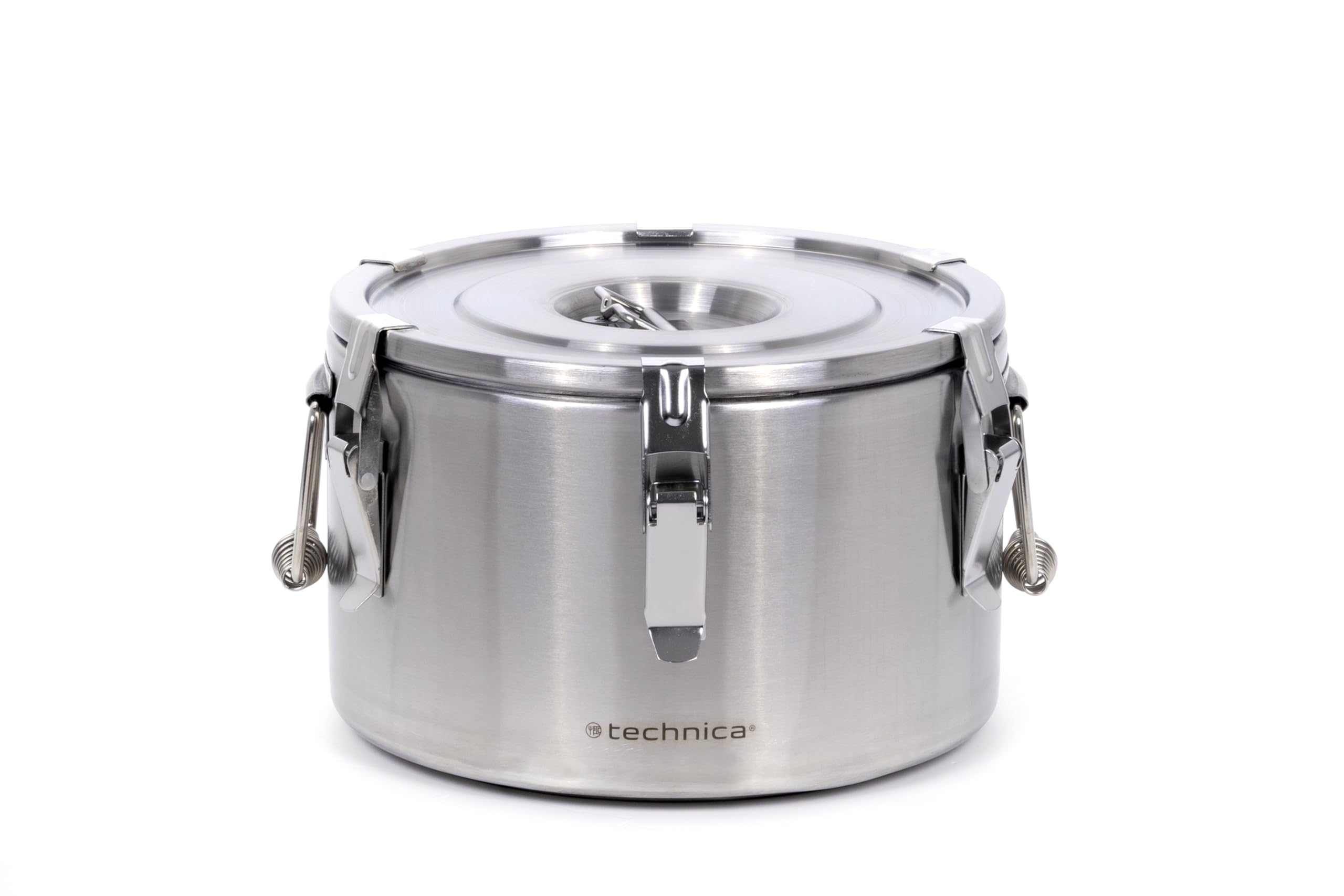 TECHNICA Thermoskanne 10L Edelstahl Thermobehälter Thermotransportbehälter | & Isolierkanne - Warmhaltebehälter für Getränke & Speisen - Catering, Gastronomie - Hält bis zu 8 Stunden warm oder kalt