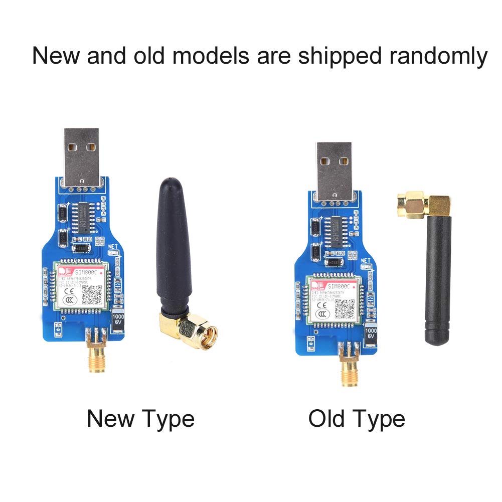 Cartes de Port USB, Module série GSM/GPRS SIM800C USB vers GSM avec Fonction sans Fil, Module à Quatre fréquences