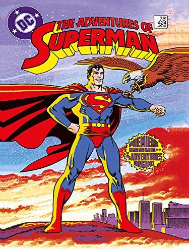Pyramid International "Superman Premiere Issue Canvas Print, Multi-Colour, 30 x 40 x 1.3 cm