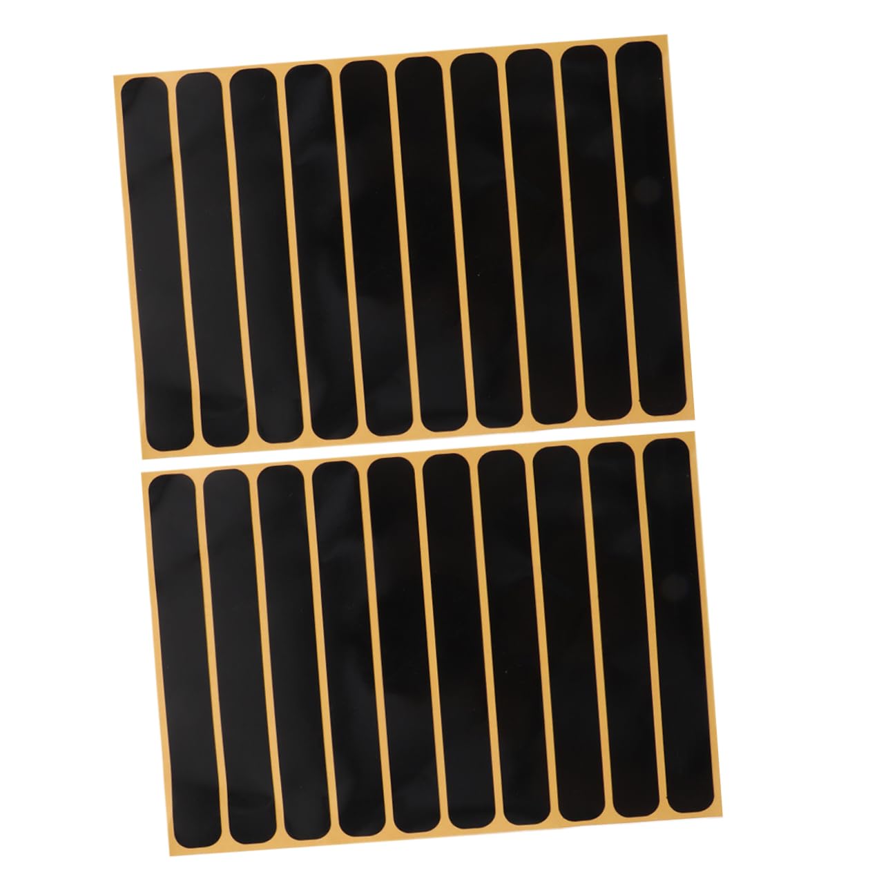 HAPINARY 2 Sheets Reflective Stickers for Helmets Durable Safety Decals for Bicycle Skateboard Strips Per Sheet Enhance Night Visibility and Style