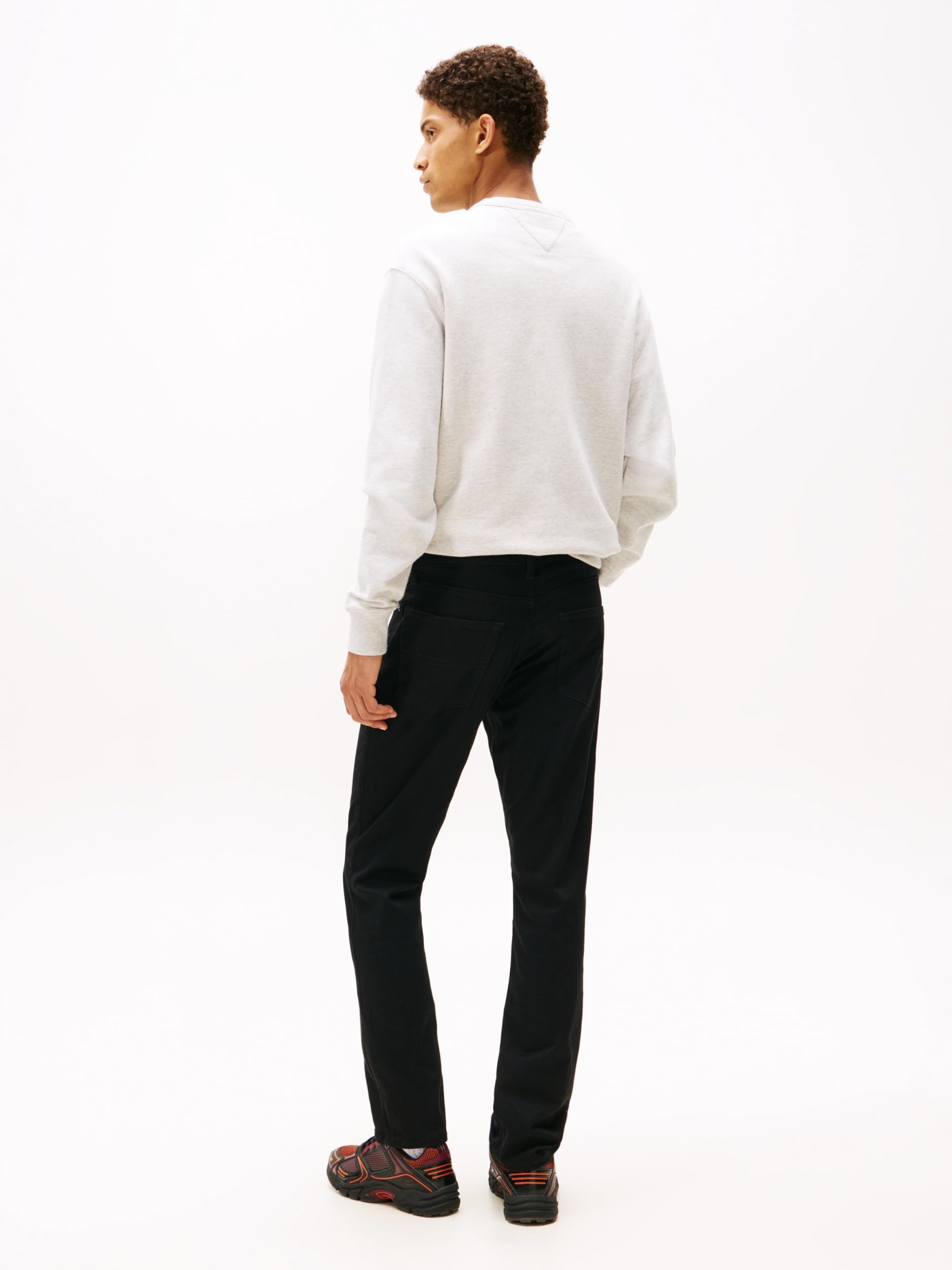 Tommy Jeans Męskie Scanton Slim DH4288 DM0DM207071BZ021 Slim, Denim (Denim Black), 3430, Denim (czarny dżins), W30 / L34