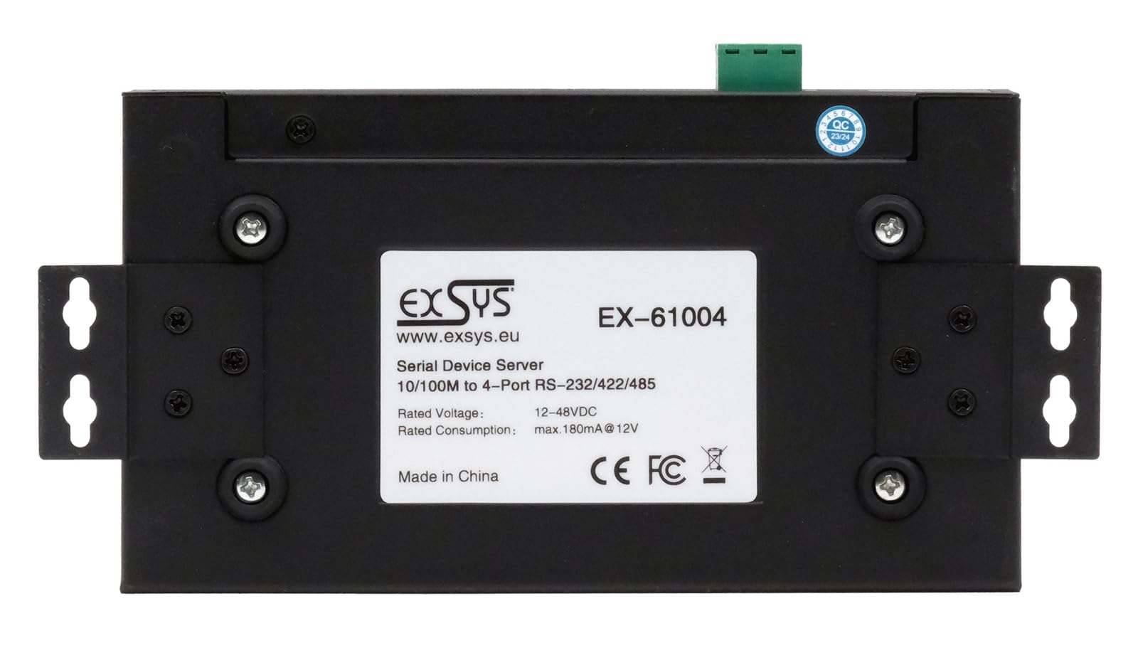 Exsys EX-61004 Ethernet zu 4 x Seriell RS-232/422/485
