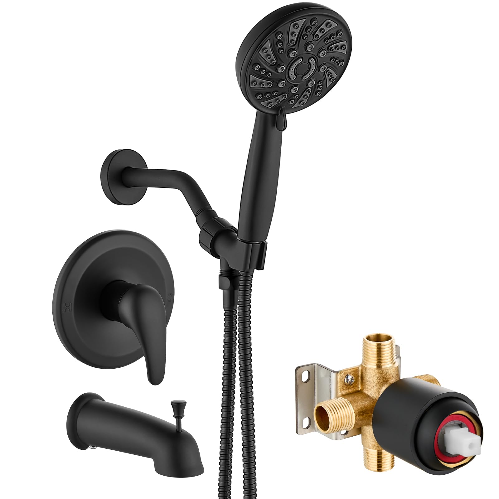 gotonovo Tub Shower Faucet Set with Handheld