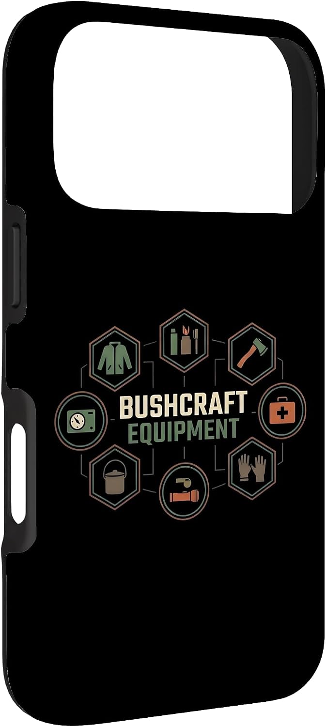 Bushcraft Equipment Survivalist Camping Prepper Gear Case for iPhone 17 Pro image 3
