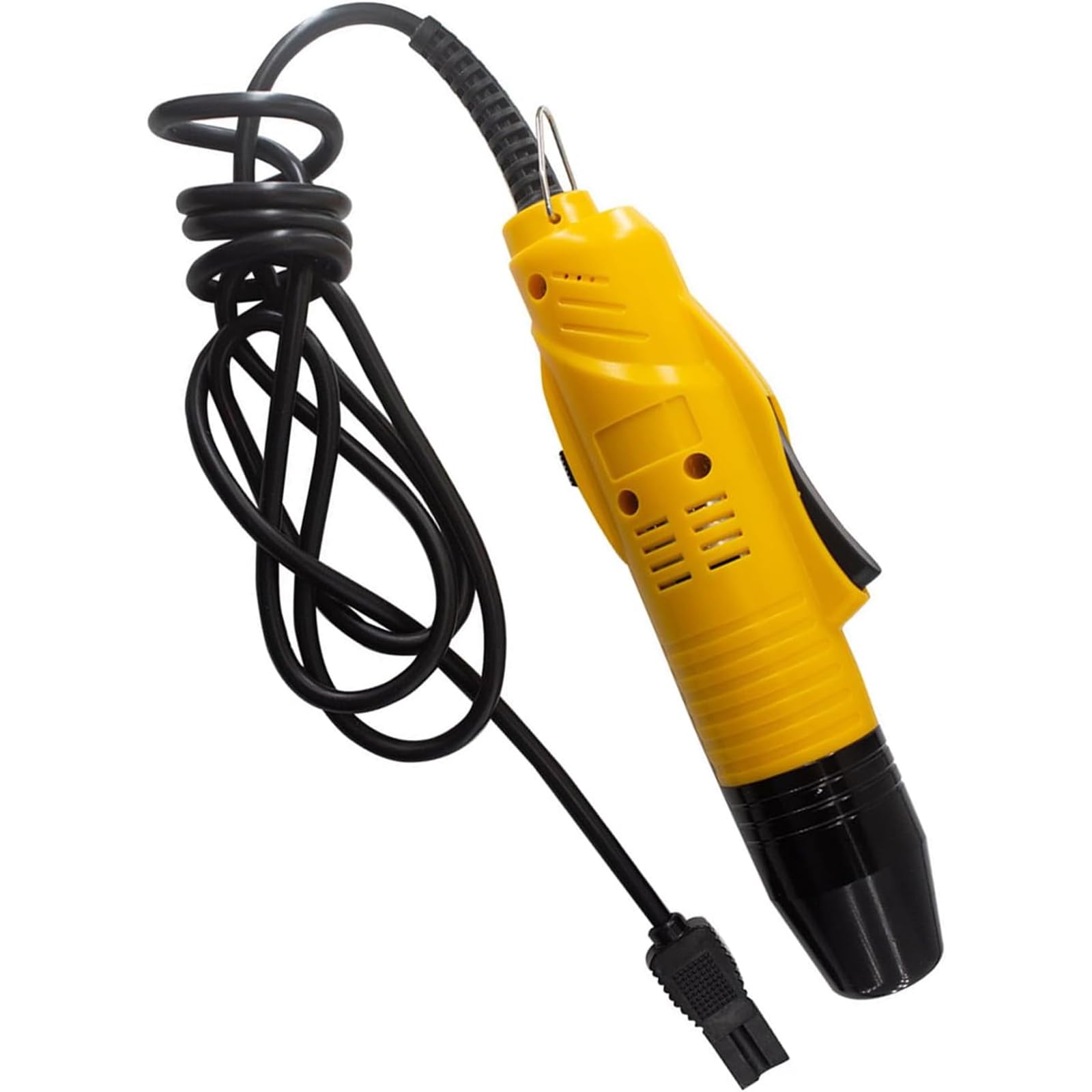 Herramienta giratoria de alambre manual reversible y con velocidad ajustable para trenzado