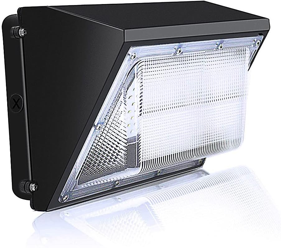 CNSUNWAY LED Wall Pack Light, 150W Outdoor LED Wall Lights, 20000LM Repalces 1000W HID/HPS Light, 5000K Daylight, Commercial and Industrial Security Lights for Parking Lot, Warehouse, Yard