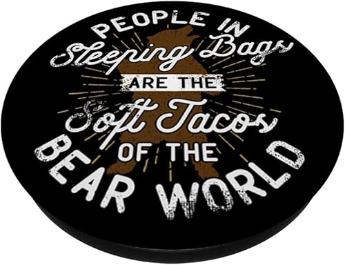 Miniatura 2 de Tacos suaves del oso mundo  PopSockets Grip y soporte para teléfonos y tabletas