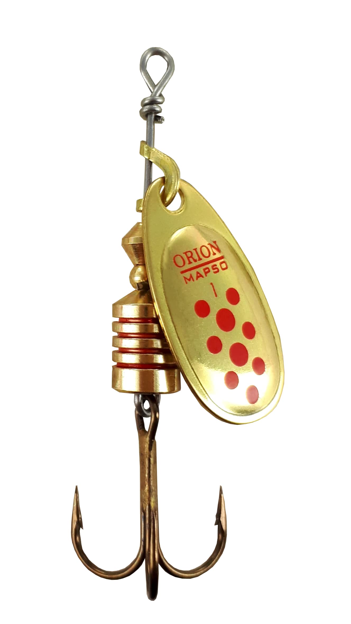 MAPSO Spinners ORION 4-2 50 Gr - Set 5 Pezzi Con Gancio Senza Ardiglione, Esca Artificiale A Cucchiaino - 2