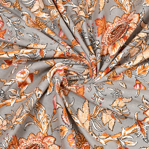 Image of RajasthaniKart Pure Cotton 240 TC Printed Double /King Bed Elastic Fitted Bedsheet with 2 Pillow Covers - All Around Elastic | 72 inchx78 inch|72 inchx72 inch|Fits Up to 8 inch Mattress|106