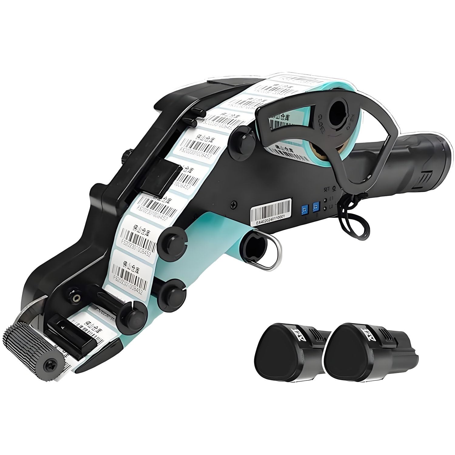 Distributore Automatico di Etichette con sensore, Larghezza Etichetta 15-40 mm, Lunghezza di erogazione 15-60 mm, calibrazione con Un Solo Tasto, per spedizioni e Magazzino 80mm