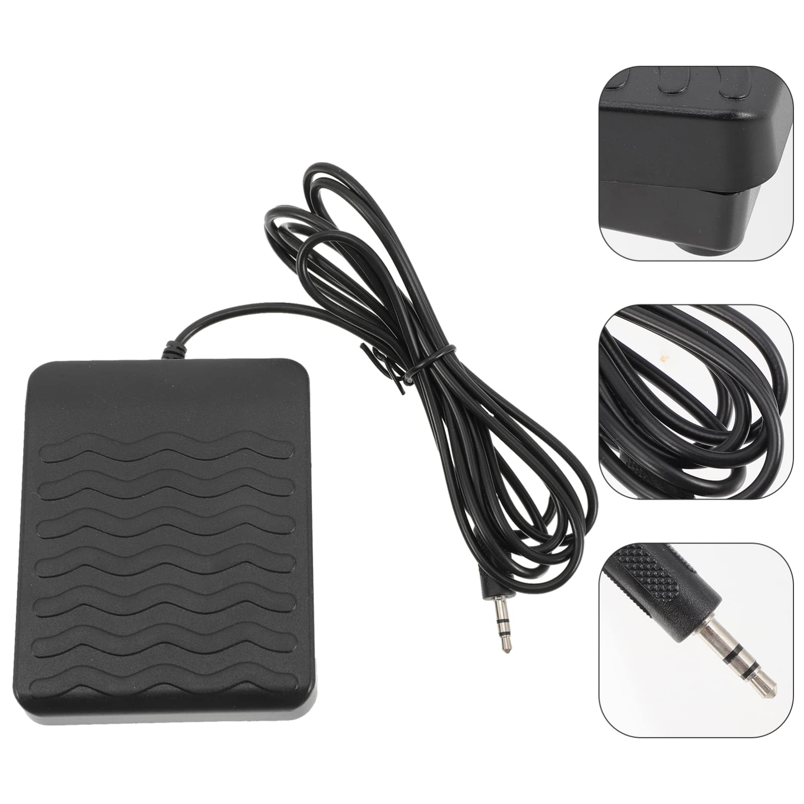 ibasenice 5pezzi Pedale Sostenuto Per Pianoforte Elettrico Accessorio Pratico e Portatile Antiscivolo Compatibile Con Tastiere Midi e Pianoforti Digitali Design Compatto e Leggero