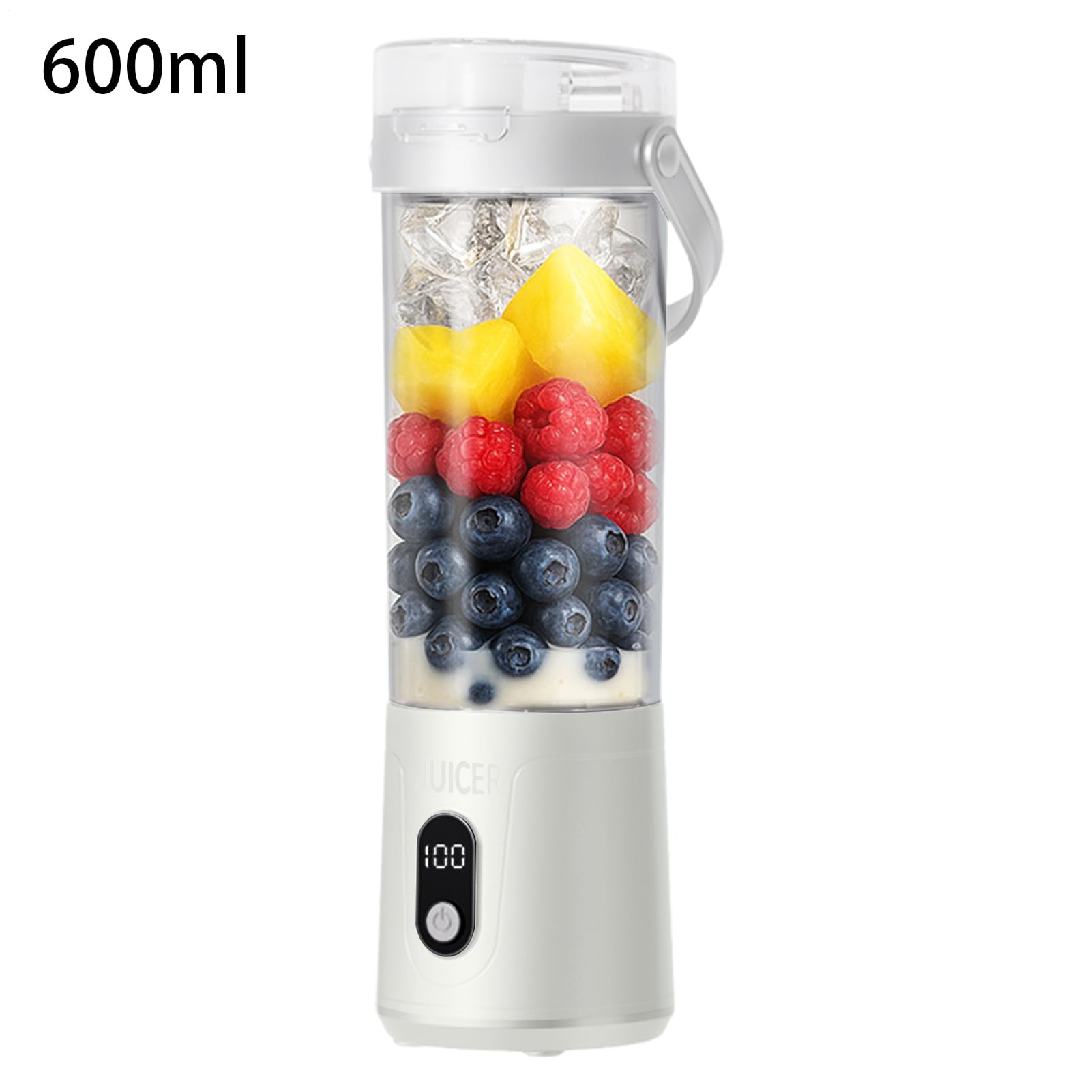 Centrifuga - Estrattore di frutta e verdura, frullatore con grande schermo