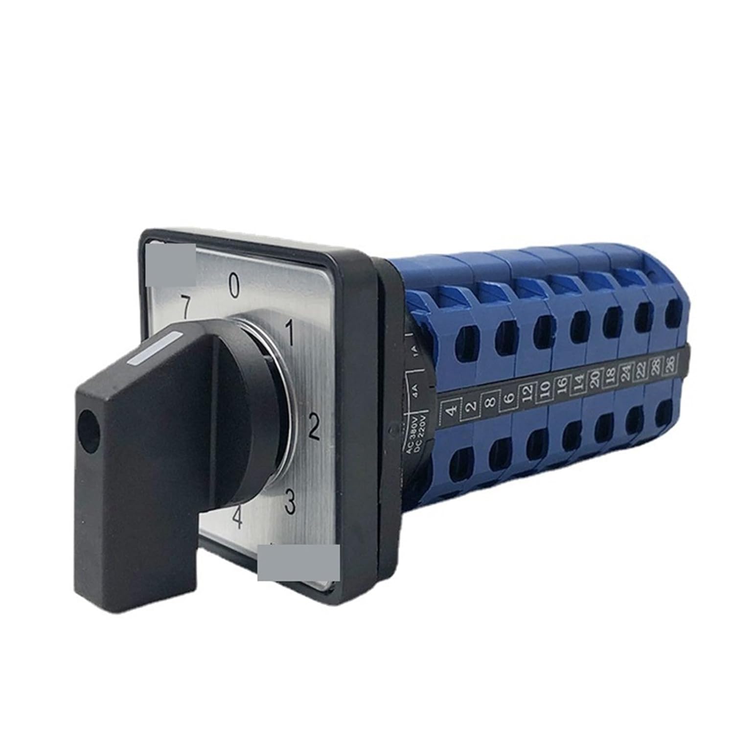 20A Cam Switch LW26-20/7 0-7 Positions Universal Combined Power Supply Voltage Switching 7-Channel Dual-Wire Selective Control 1Pcs