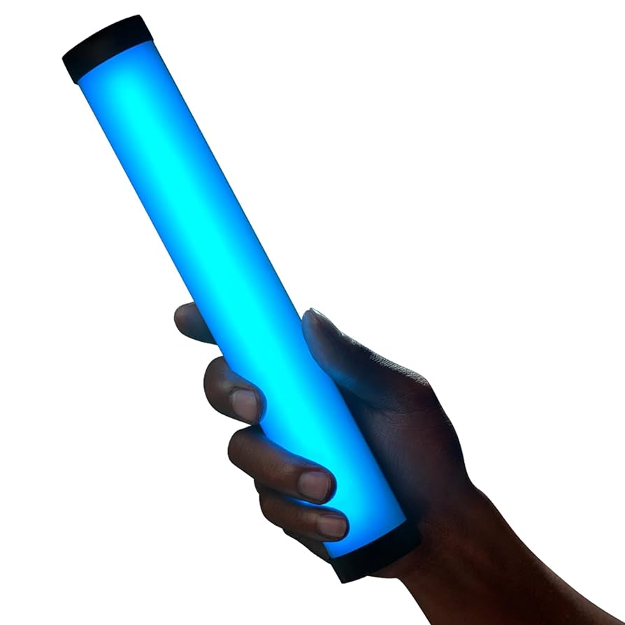 NANLITE PavoTube II 6C 10-Inch RGBWW LED Tube Light, 2700K