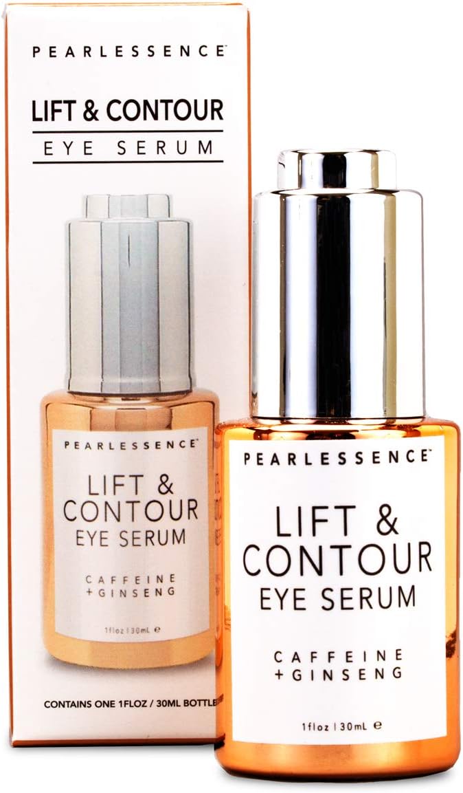 Pearlessence Lift & Contour Eye Serum (Caffeine + Ginseng), 1 oz