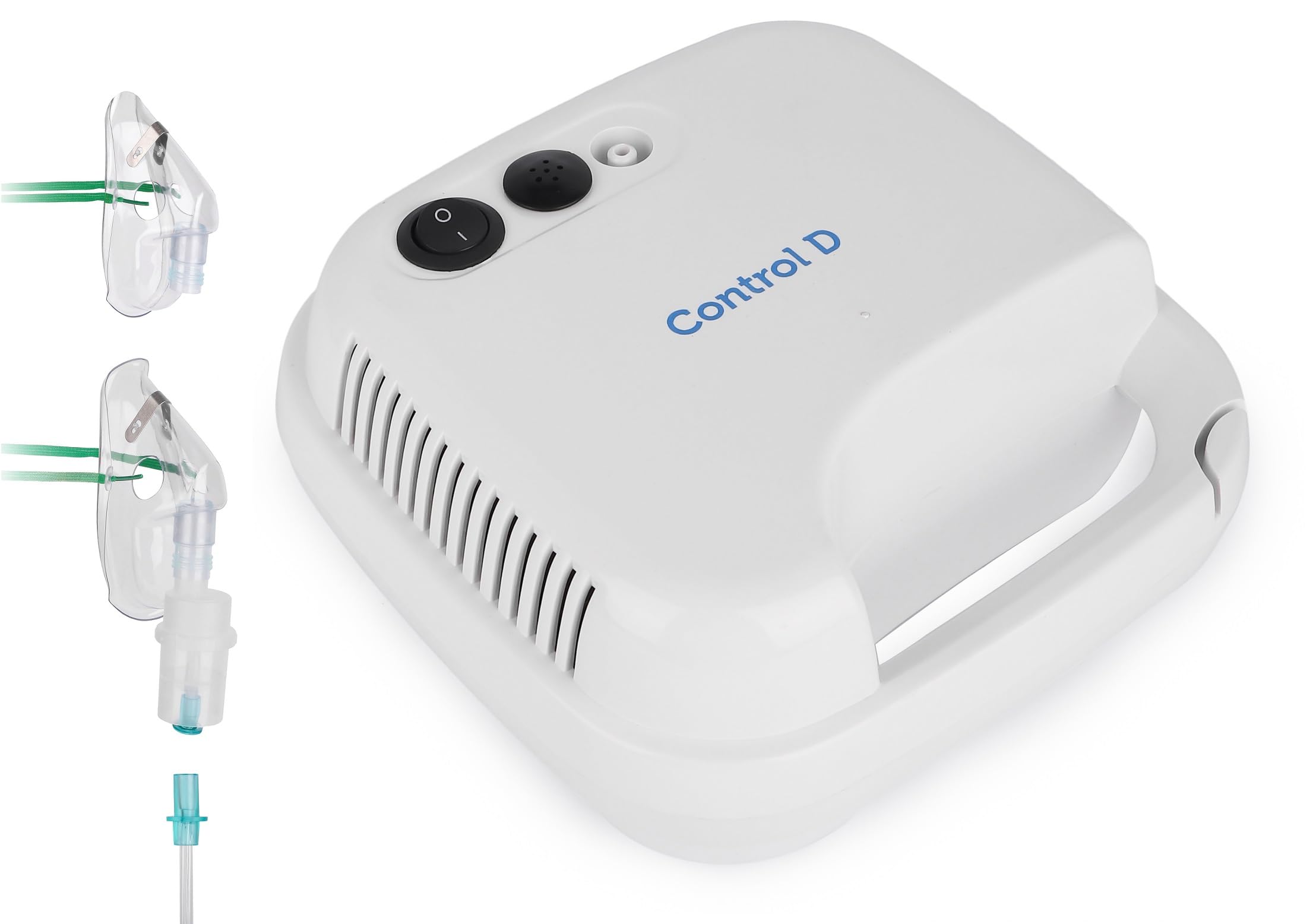 Control D Handle Compressor Nebulizer For Child and Adult With Ensuring Optimum Medicine Delivery to the Raspiratory System (White, 1 Year Warranty)-image-36