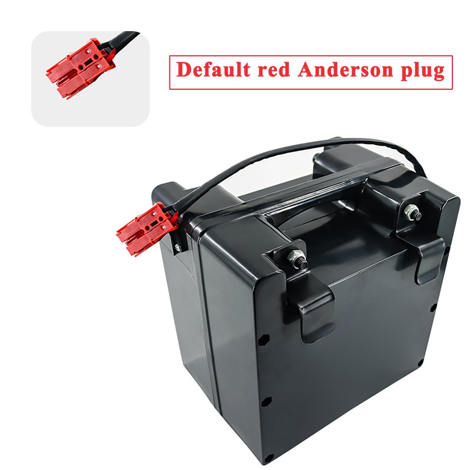 Batería para Silla De Ruedas Eléctrica, Paquete De Baterías De Litio De 24 V 12 Ah 15 Ah 20 Ah con Cargador, Batería Recargable De 24 V con Conector Anderson Rojo.